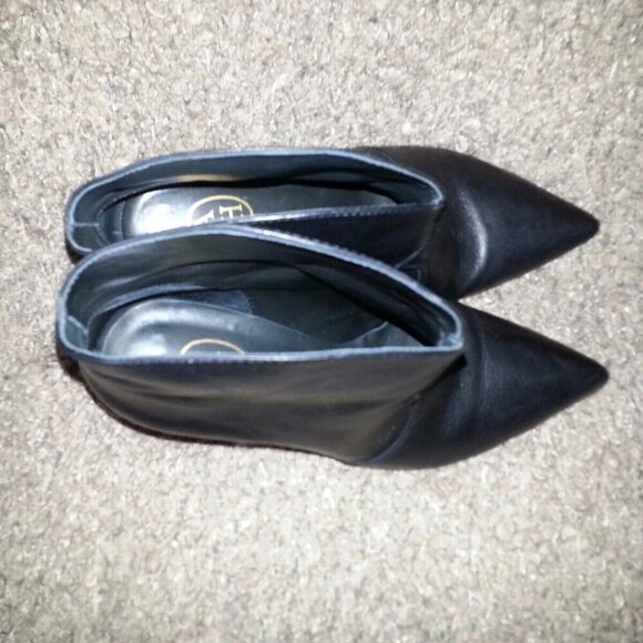 ASH-Booties/Boots-Black Leather-Lined Leather-Stilettos-SZ 37-6.5US-Excellent - Picture 2 of 7